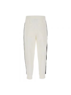 Pantalones de chándal de tela jersey Emporio Armani blanco