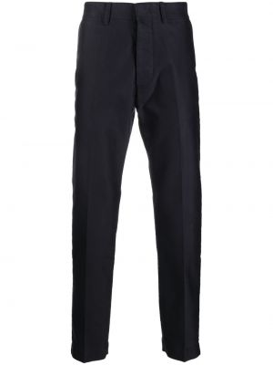 Pantalon chino en coton Tom Ford bleu