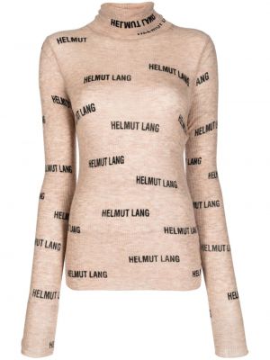 Top con stampa Helmut Lang