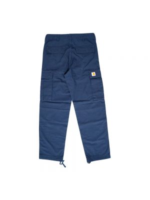 Spodnie cargo Carhartt Wip niebieskie
