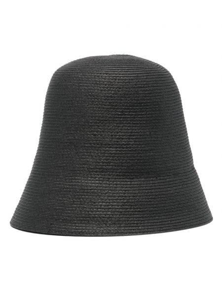 Pletený klobúk Max Mara čierna