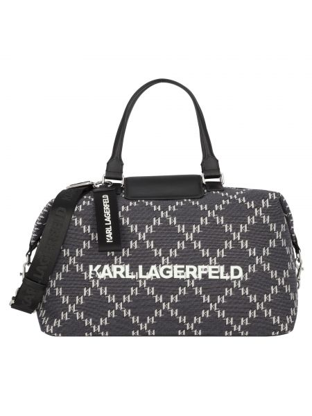 Borsa sportiva Karl Lagerfeld grigio