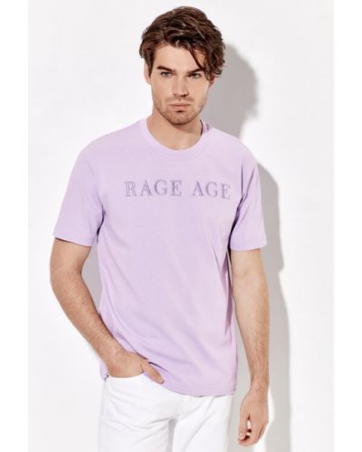 Voľné priliehavé tričko Rage Age fialová