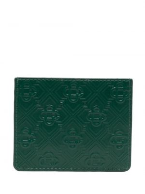 Usnjena denarnica Casablanca zelena