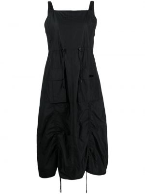 Коктейлна рокля с джобове Juun.j черно