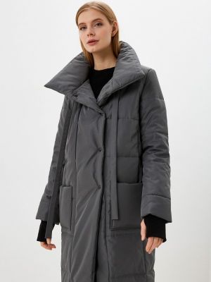 Утепленная куртка Malaeva серая