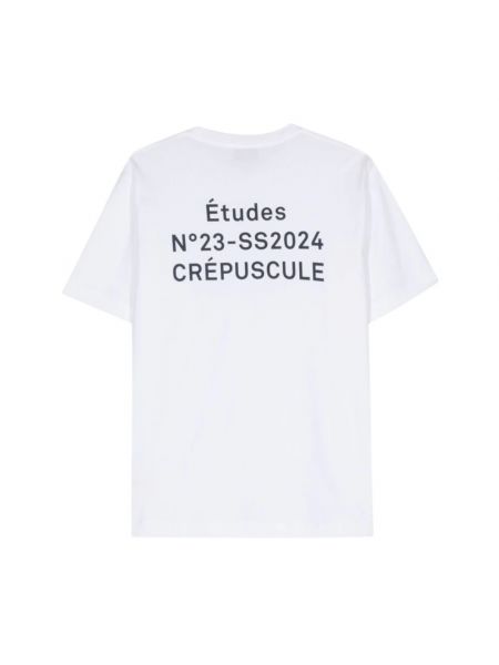 T-shirt études weiß