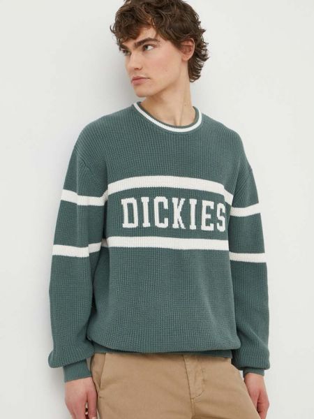Sweter bawełniany Dickies zielony