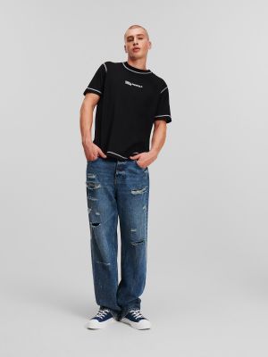 Πουκάμισο τζιν Karl Lagerfeld Jeans