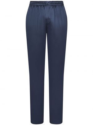 Pantaloni slip-on Dolce & Gabbana albastru