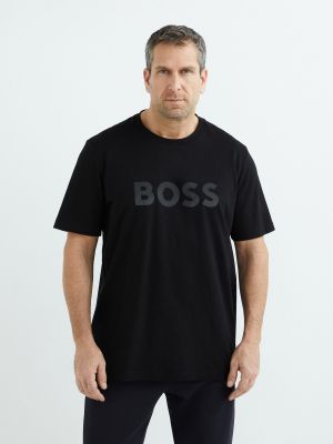 Camiseta manga corta Boss negro