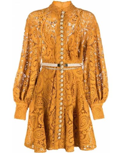 Paisley brodert dress Zimmermann gul