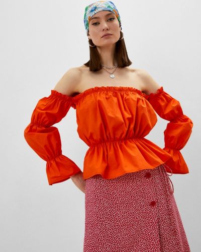 Блузка Unicomoda, оранжевая