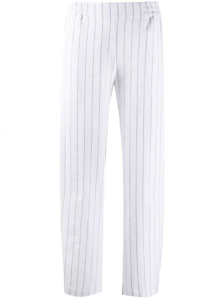 Pantalones a rayas Stagni 47 blanco