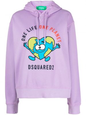 Hoodie Dsquared2 lila