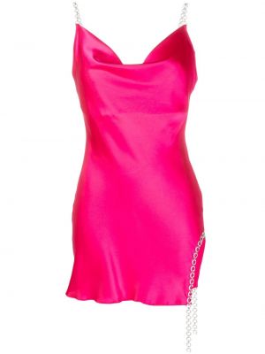Drapované mini šaty Nissa ružová