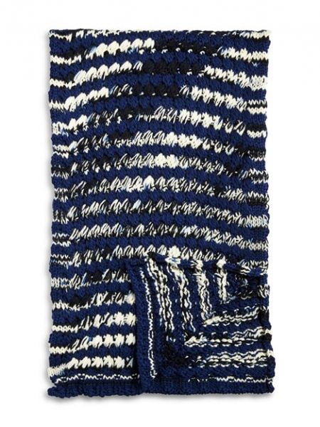 Шерстяной вязаный шарф Missoni, Blue