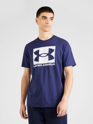 Relaxed fit marškinėliai Under Armour mėlyna