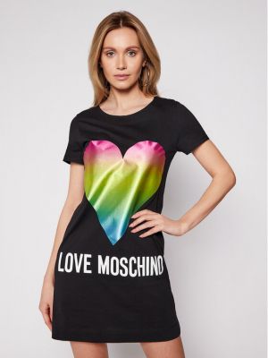 Рокля Love Moschino черно