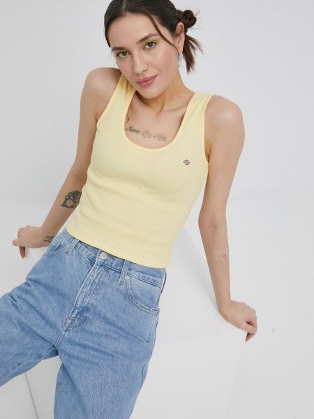 Dickies pamut top sárga
