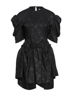Платье мини короткое Preen By Thornton Bregazzi, черное