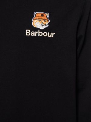 Tričko Barbour čierna