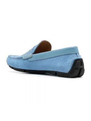 Loafers Emporio Armani niebieskie