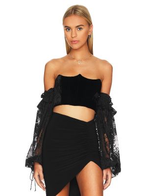 Top For Love And Lemons nero