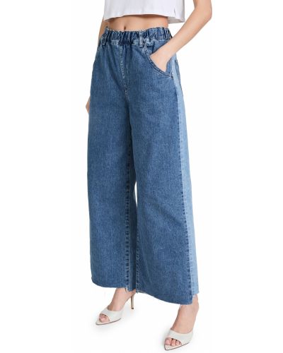 Pantaloni Moussy Vintage, blu
