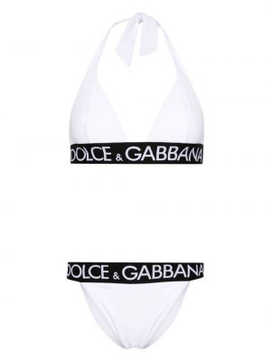 Bikinis Dolce & Gabbana balta
