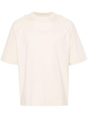 T-shirt brodé Jacquemus beige