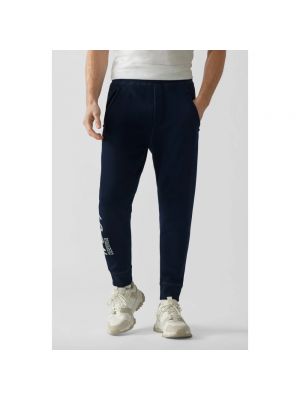Pantalones de chándal de algodón Dsquared2 azul