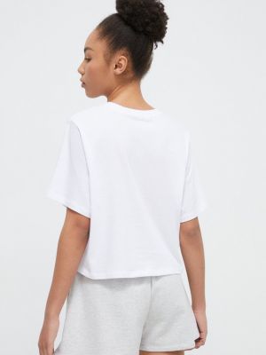 Bavlněné tričko Dkny bílé