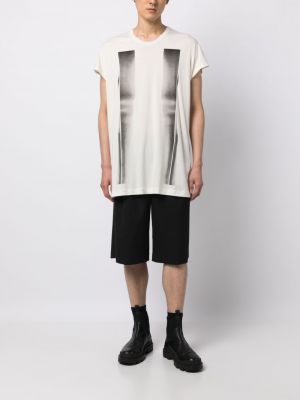 T-shirt mit print mit rundem ausschnitt Julius weiß