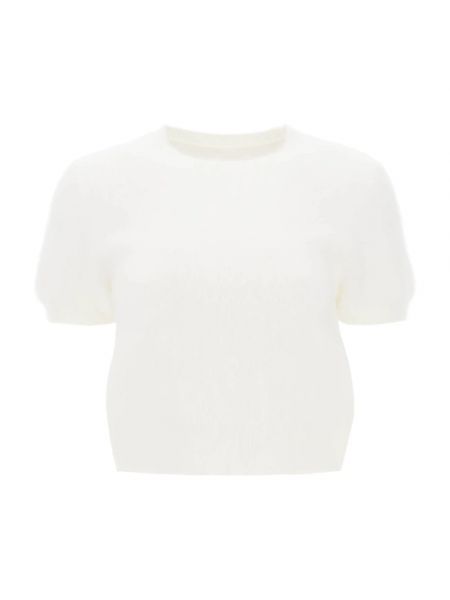Koszulka z krótkim rękawem Maison Margiela biała