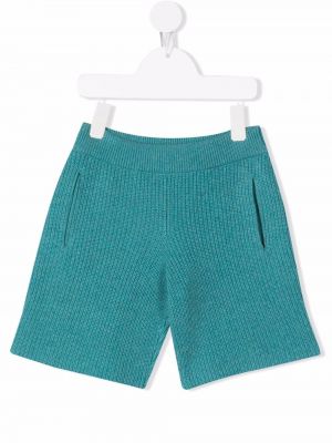 Strikket shorts for jenter Alanui Kids blå