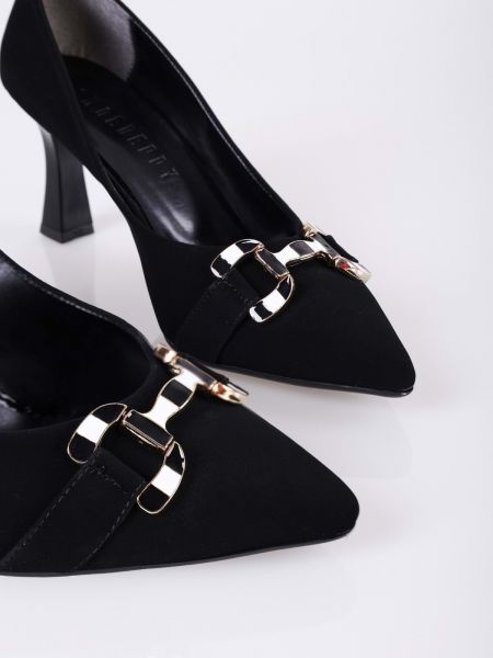 Pantofi din piele de căprioară Shoeberry negru