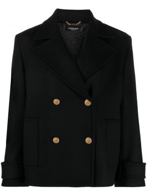 Παλτό Versace μαύρο