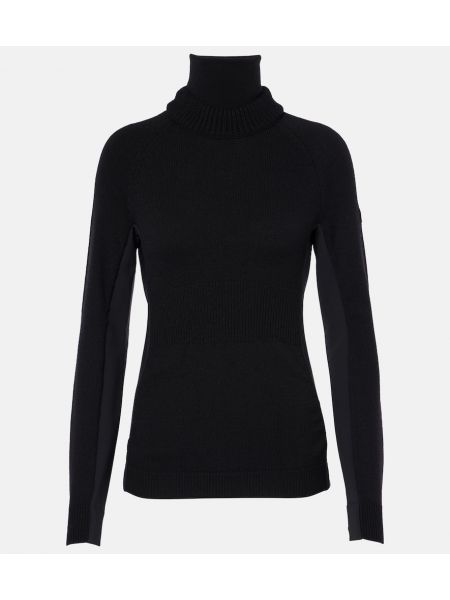 Ull turtleneck Moncler Grenoble svart