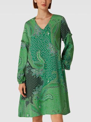 Sukienka midi z wzorem paisley Smith And Soul zielona