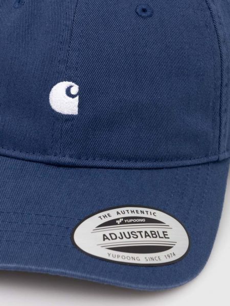 Βαμβακερό καπέλο Carhartt Wip μπλε