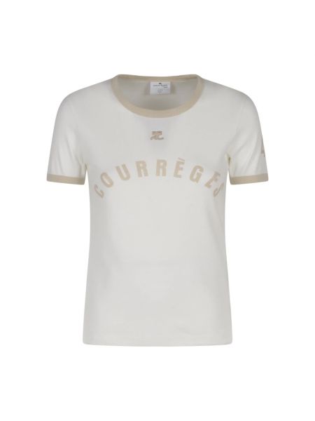 Koszulka Courreges biała