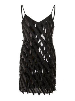 Черное коктейльное платье Vila