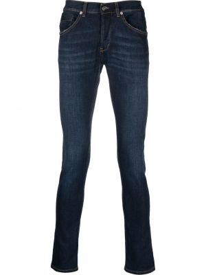 Jeans skinny con stampa Dondup blu