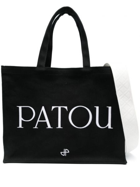 Shopper handtasche mit stickerei Patou