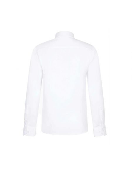 Camisa slim fit Cavallaro blanco