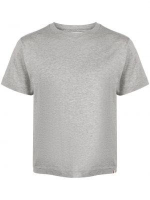 Kašmírové tričko Extreme Cashmere sivá
