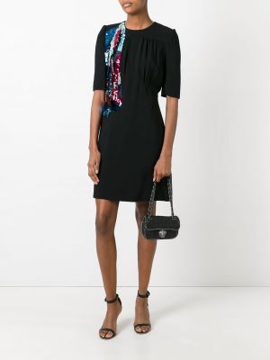 Kleid Louis Vuitton schwarz