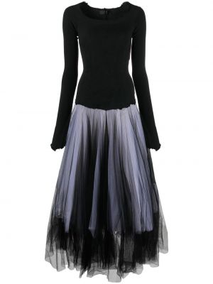 Вечерна рокля от тюл Marc Le Bihan черно
