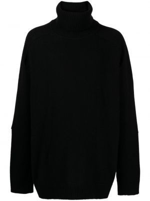 Volneni pulover Raf Simons črna